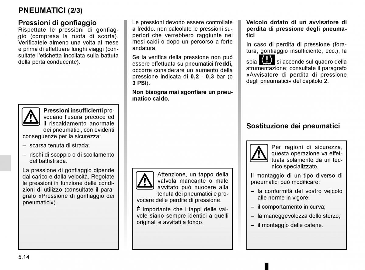 Renault Kangoo II 2 manuale del proprietario / page 200