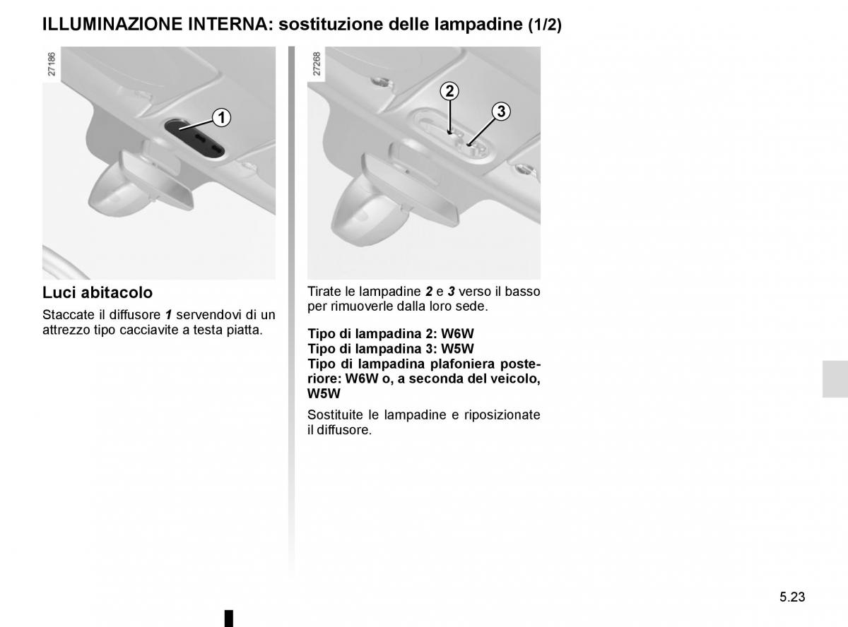 Renault Kangoo II 2 manuale del proprietario / page 209