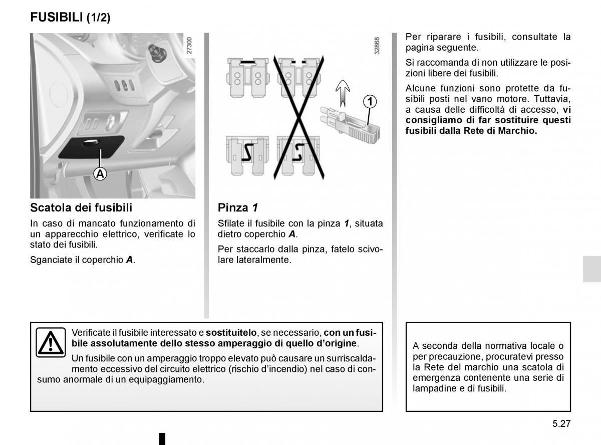 Renault Kangoo II 2 manuale del proprietario / page 213