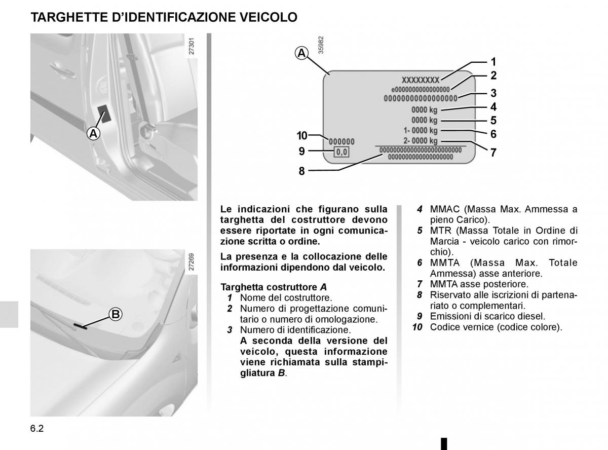 Renault Kangoo II 2 manuale del proprietario / page 228