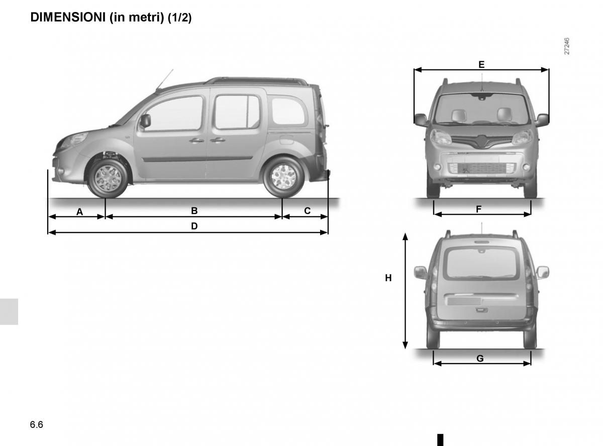 Renault Kangoo II 2 manuale del proprietario / page 232