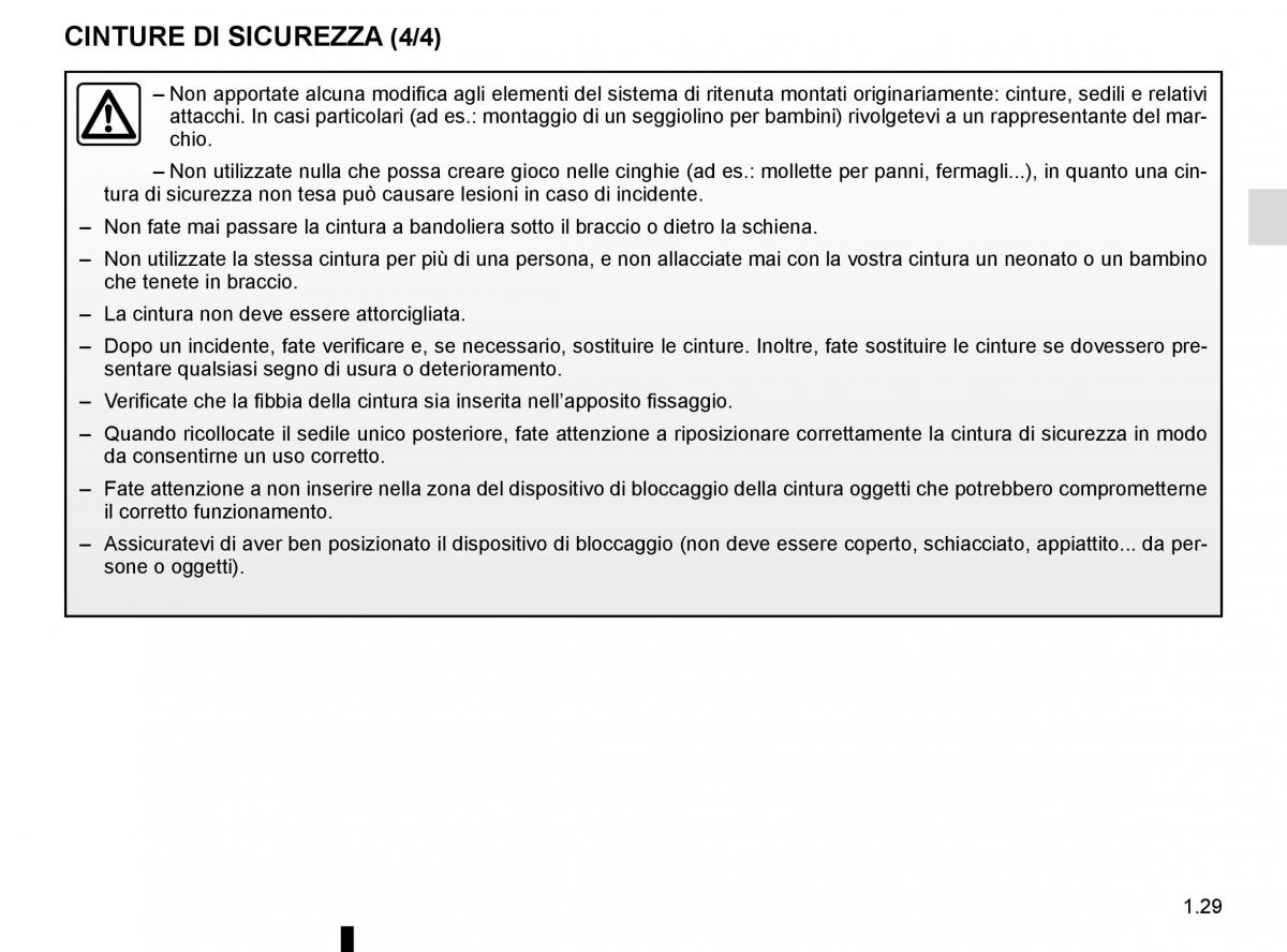 Renault Kangoo II 2 manuale del proprietario / page 35