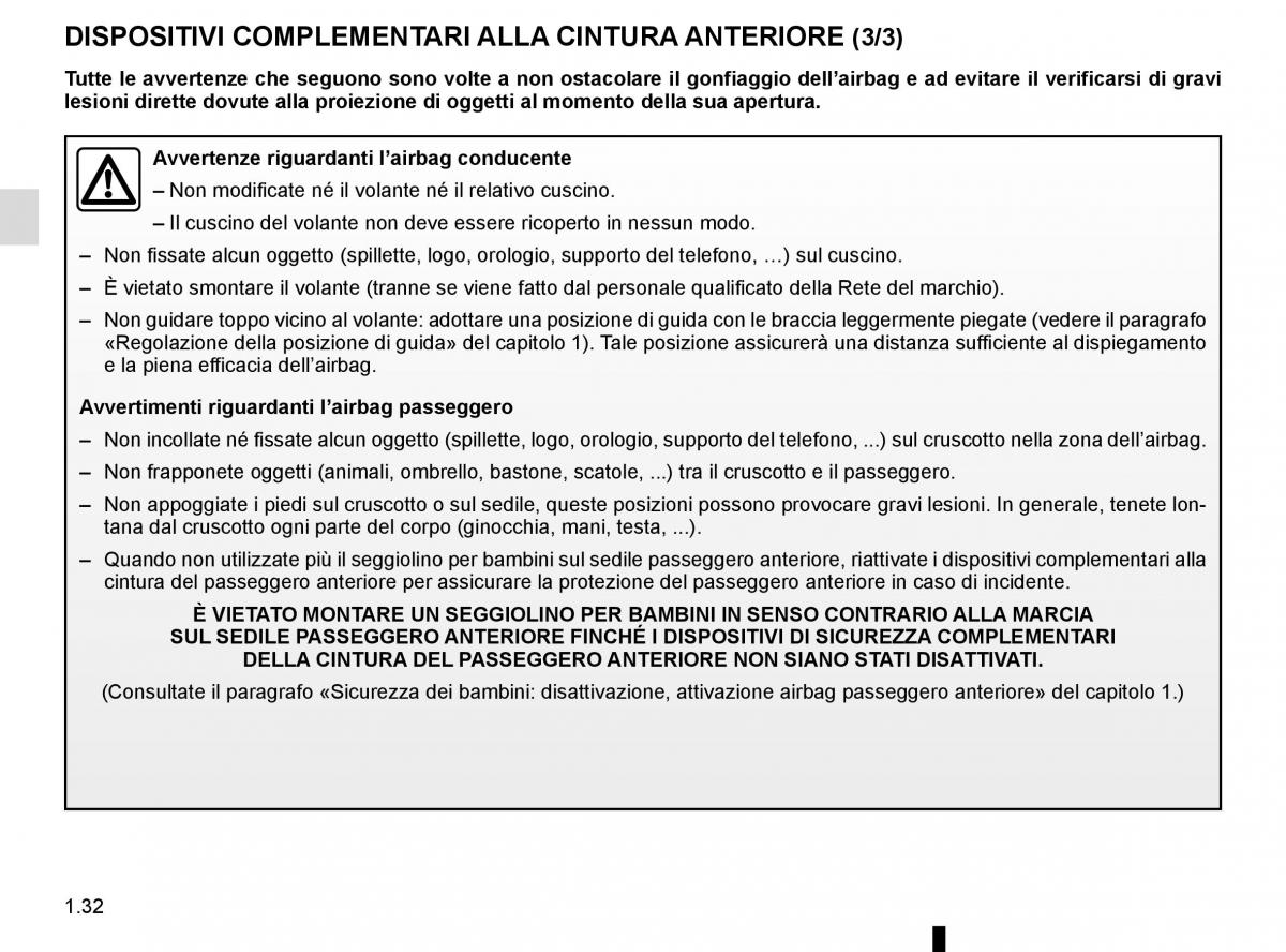 Renault Kangoo II 2 manuale del proprietario / page 38