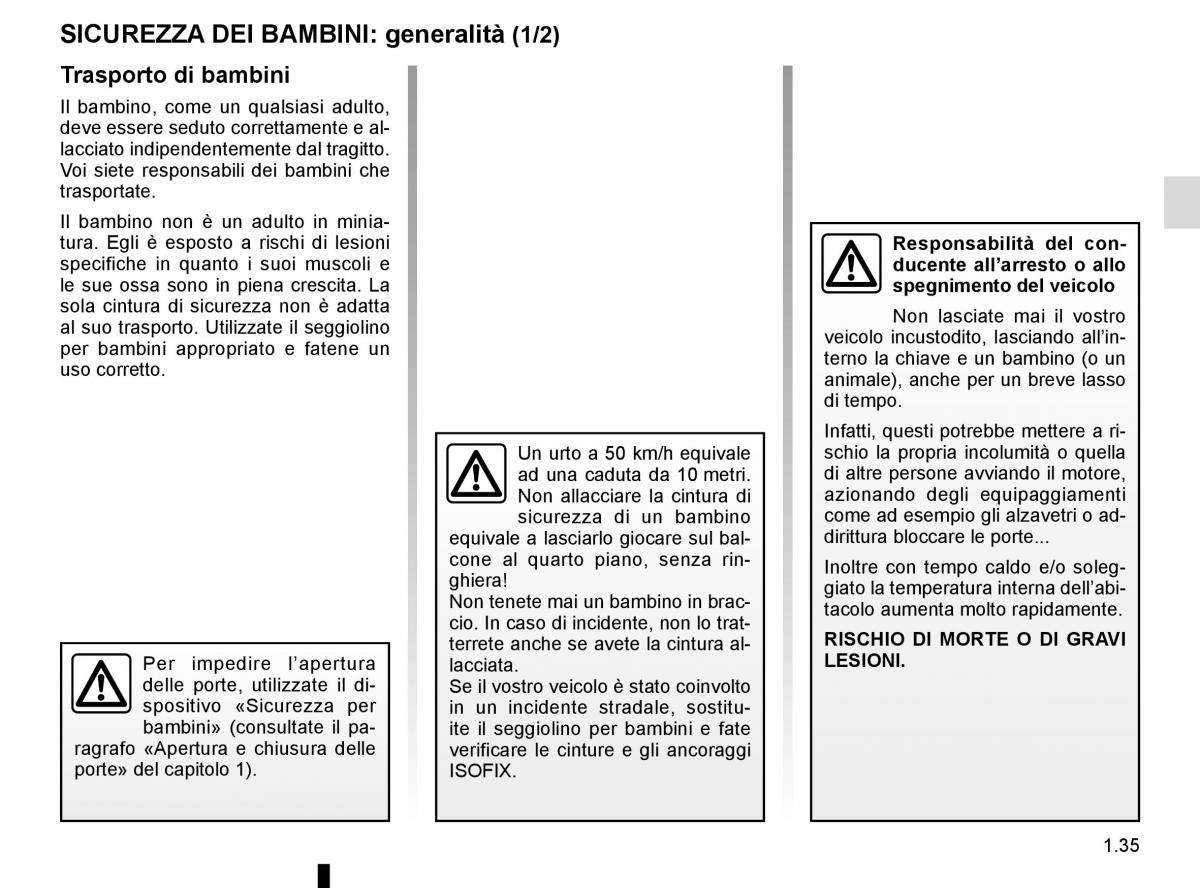 Renault Kangoo II 2 manuale del proprietario / page 41