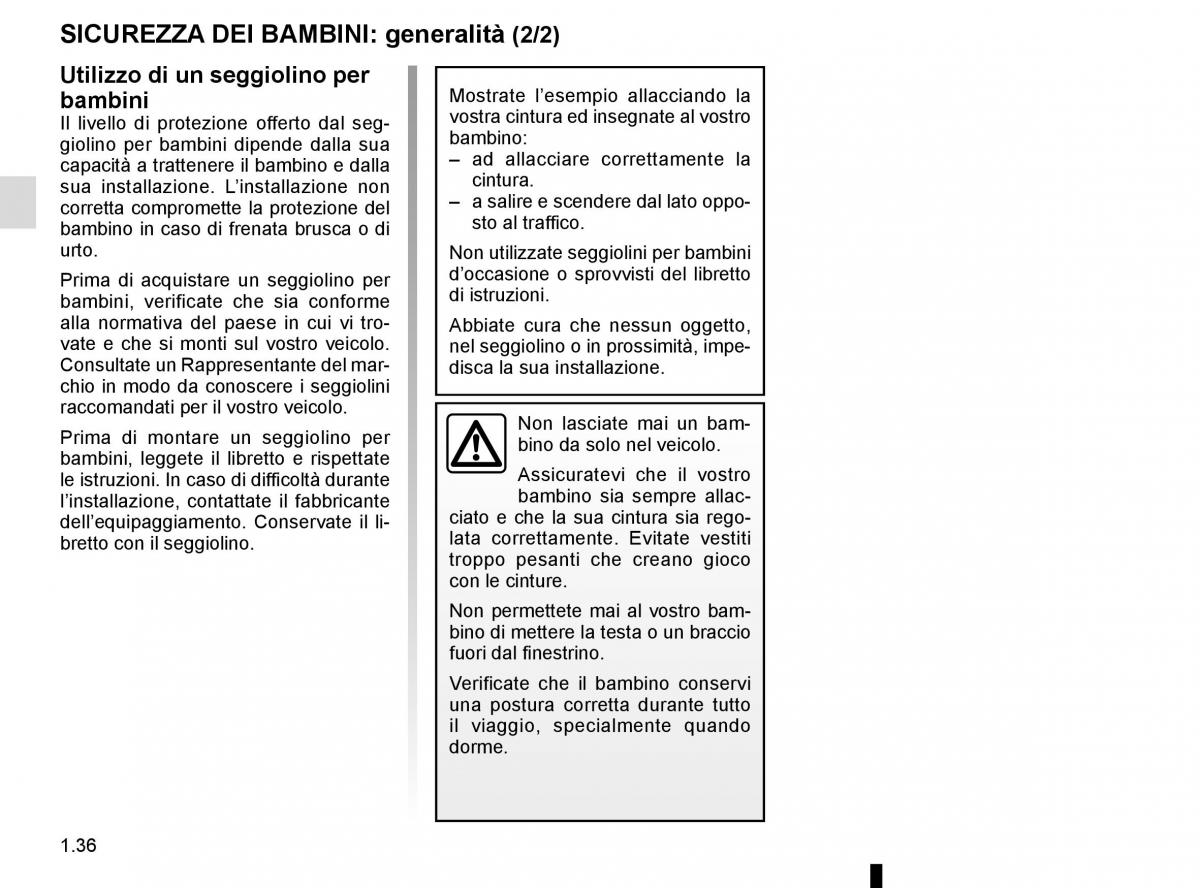 Renault Kangoo II 2 manuale del proprietario / page 42