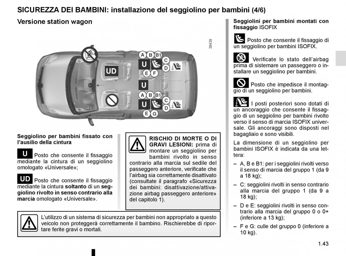 Renault Kangoo II 2 manuale del proprietario / page 49