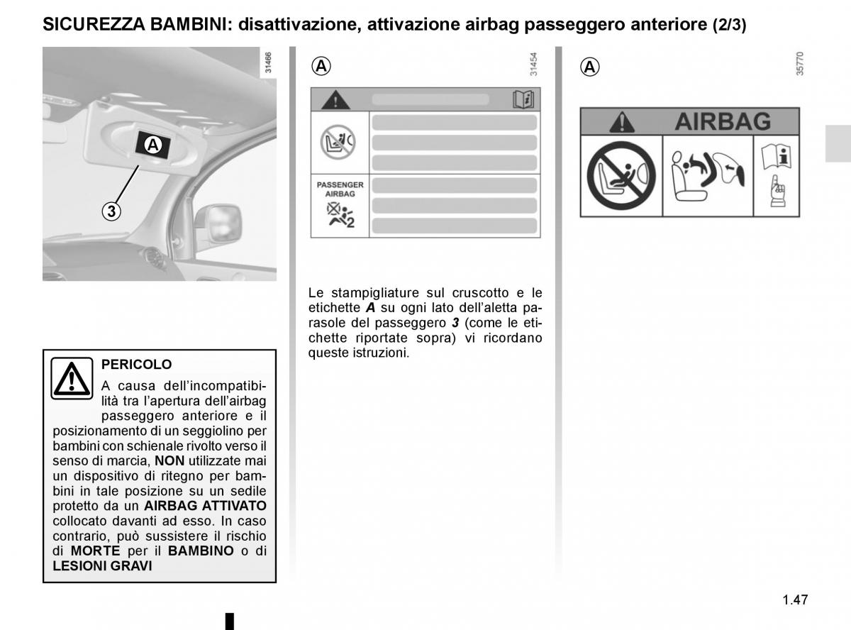 Renault Kangoo II 2 manuale del proprietario / page 53