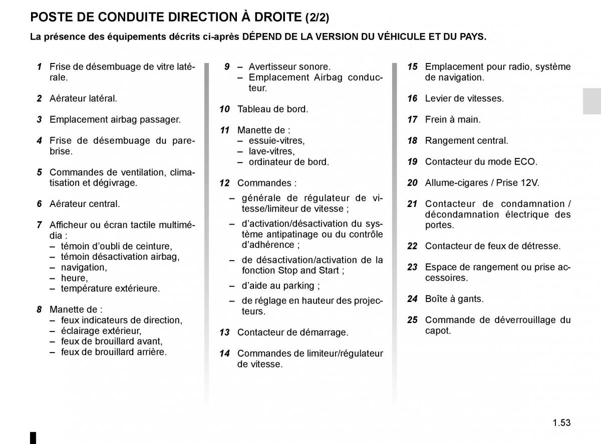 Renault Kangoo II 2 manuel du proprietaire / page 59