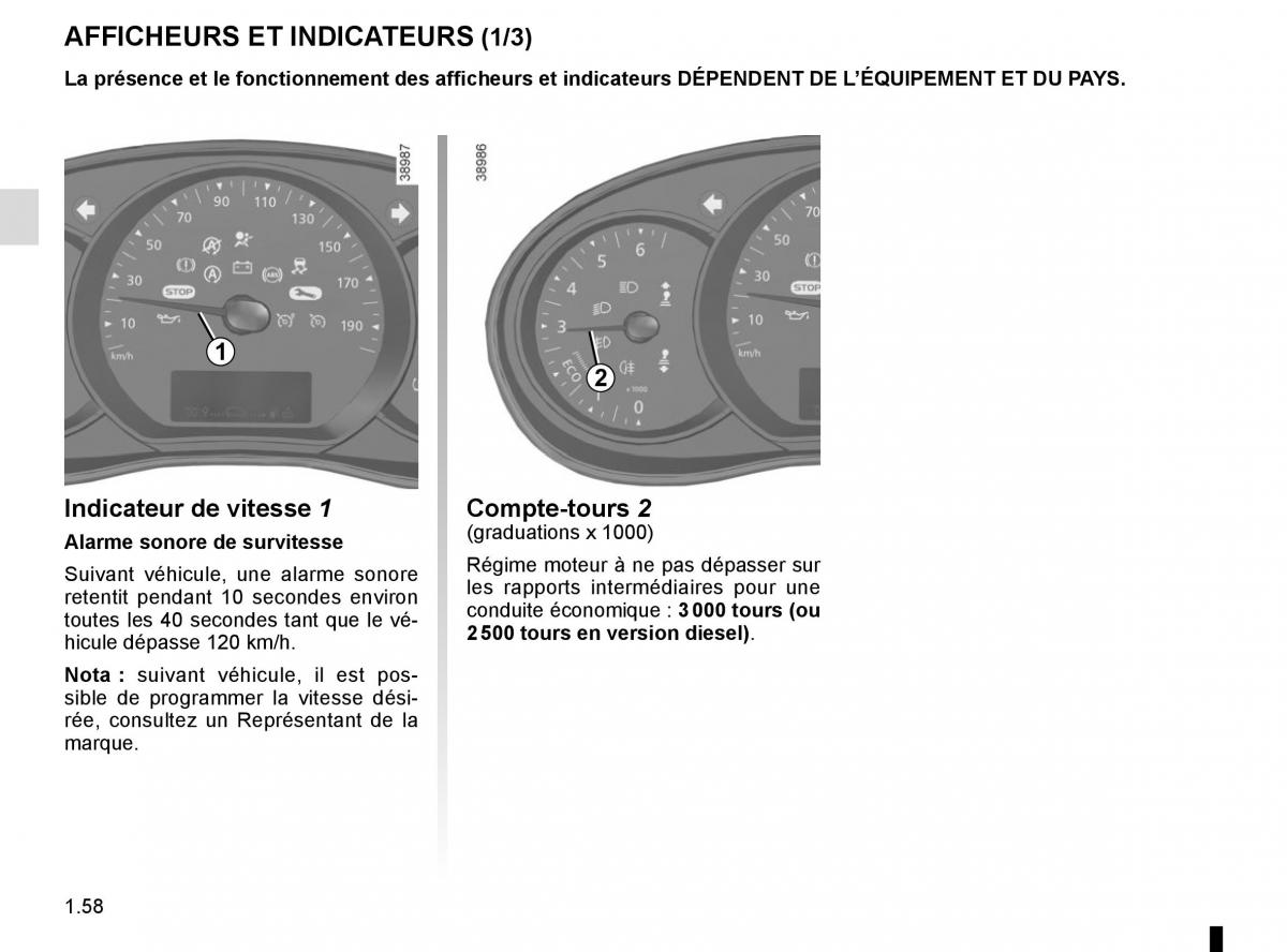 Renault Kangoo II 2 manuel du proprietaire / page 64