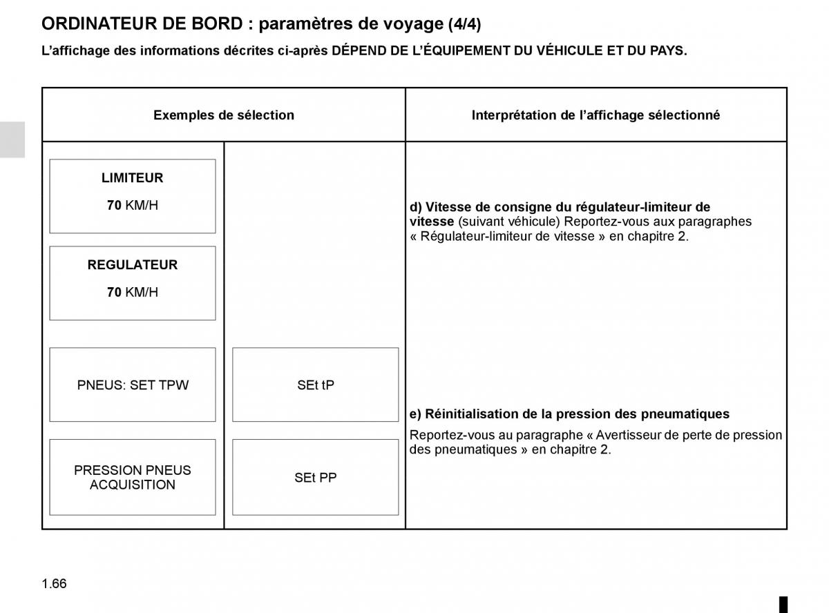 Renault Kangoo II 2 manuel du proprietaire / page 72