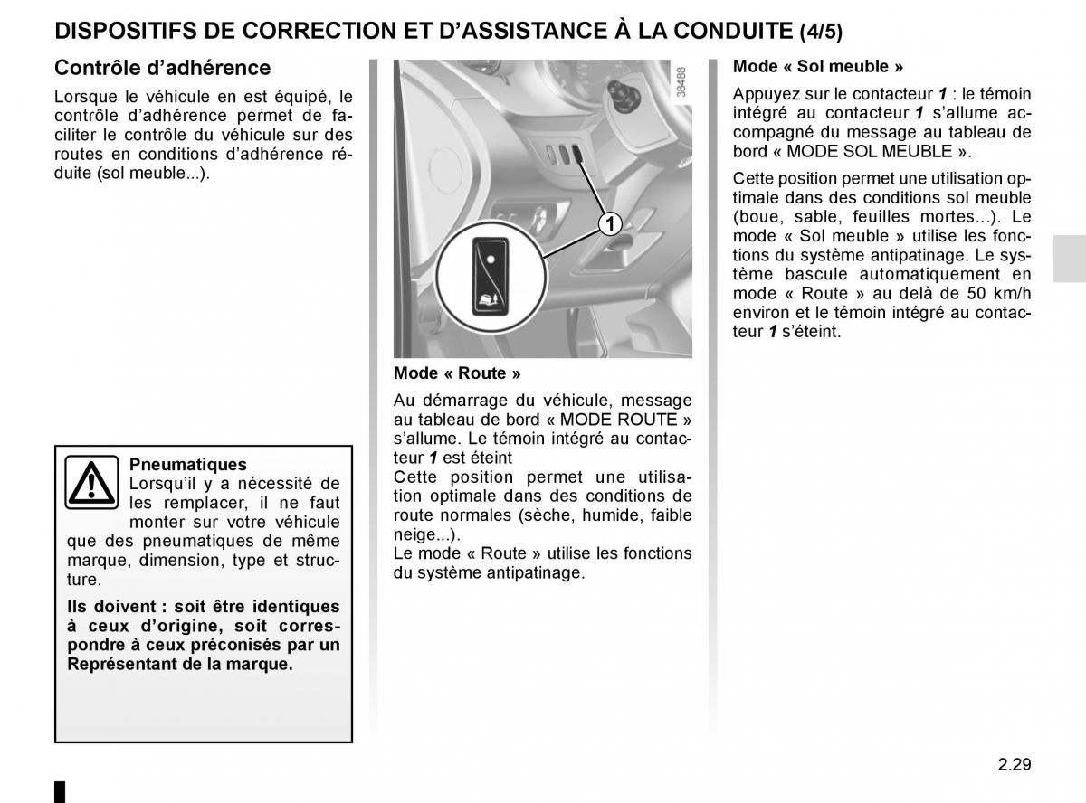 Renault Kangoo II 2 manuel du proprietaire / page 119