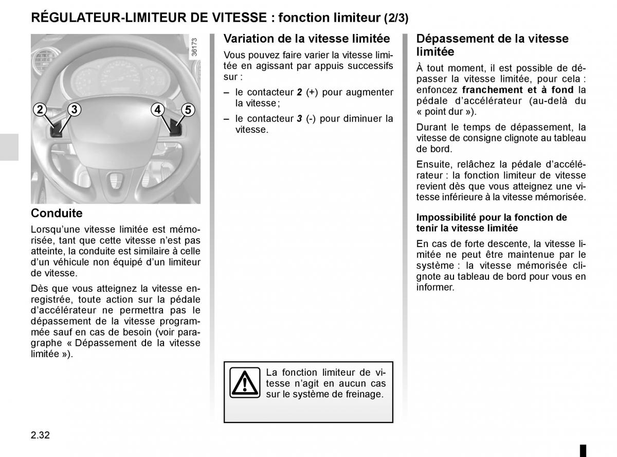 Renault Kangoo II 2 manuel du proprietaire / page 122