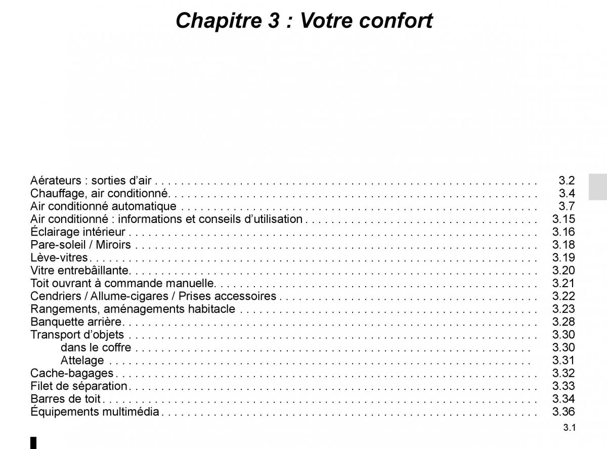 Renault Kangoo II 2 manuel du proprietaire / page 133