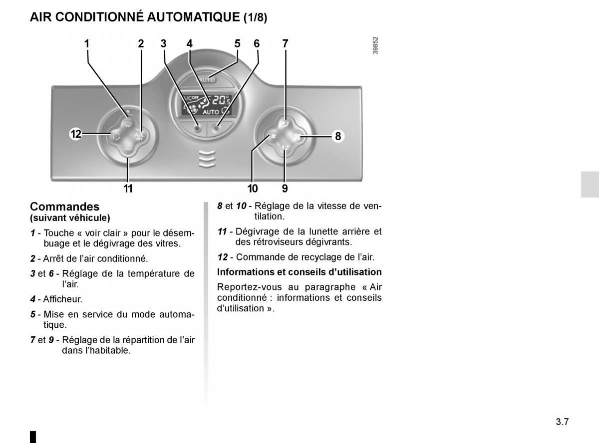 Renault Kangoo II 2 manuel du proprietaire / page 139