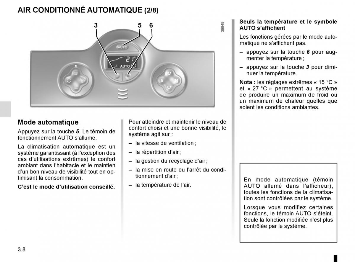 Renault Kangoo II 2 manuel du proprietaire / page 140