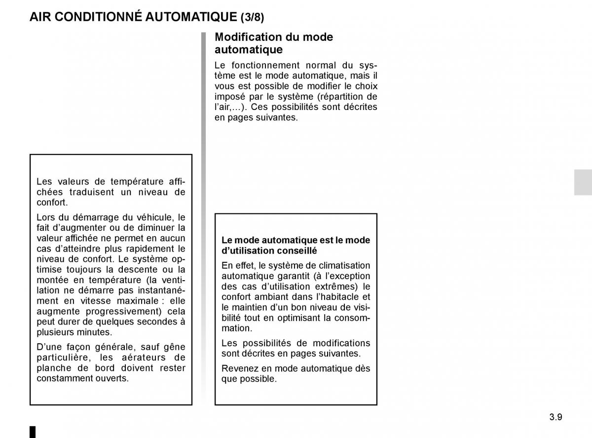 Renault Kangoo II 2 manuel du proprietaire / page 141