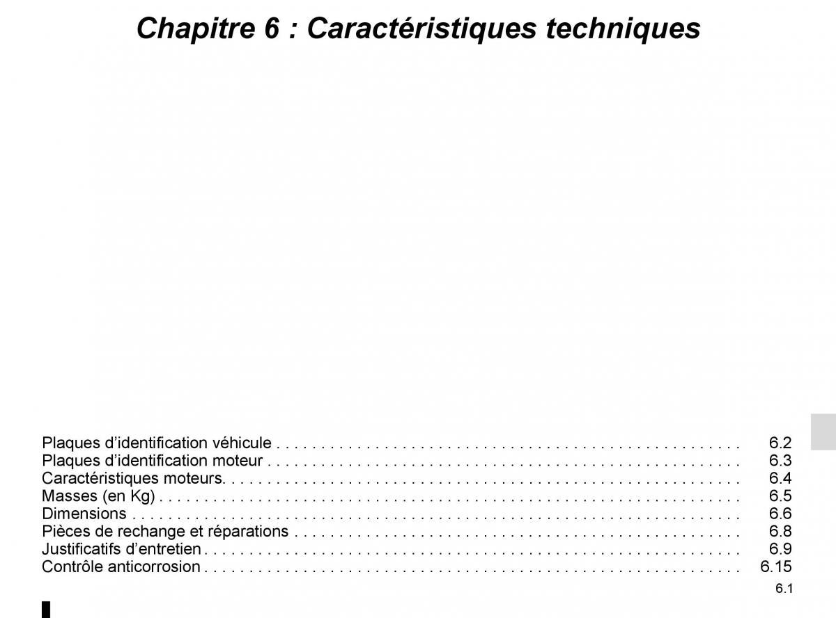 Renault Kangoo II 2 manuel du proprietaire / page 227