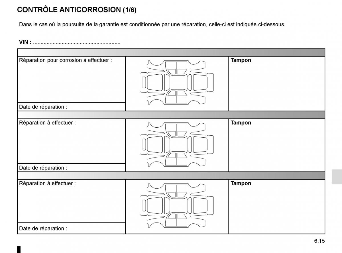 Renault Kangoo II 2 manuel du proprietaire / page 241