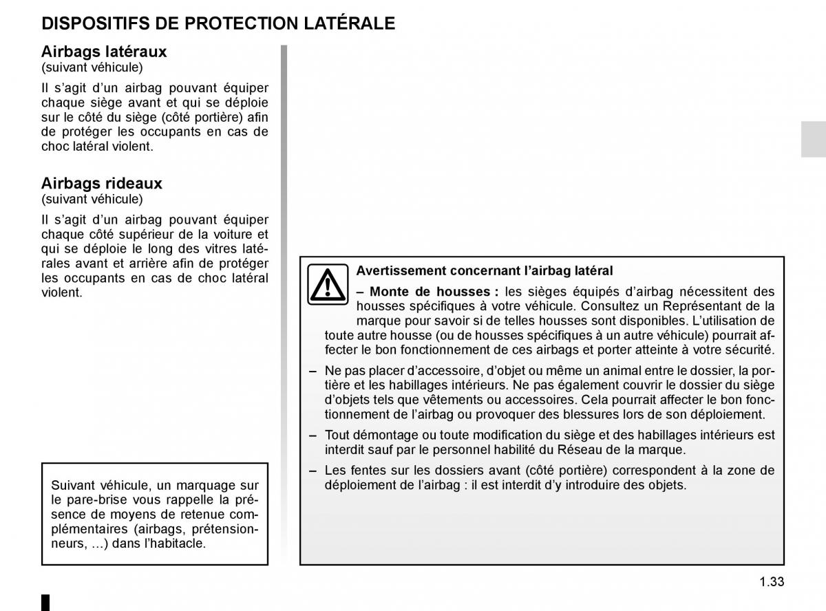 Renault Kangoo II 2 manuel du proprietaire / page 39