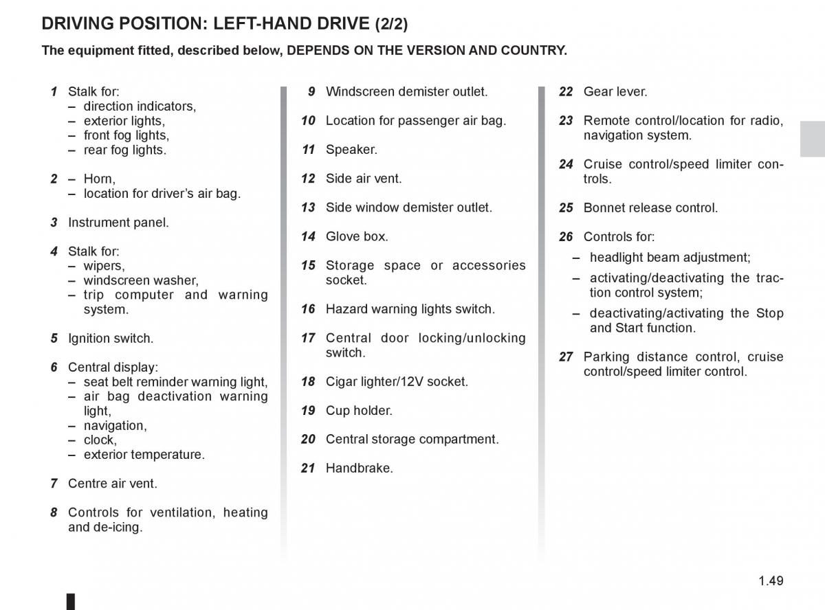 Renault Kangoo II 2 owners manual / page 55