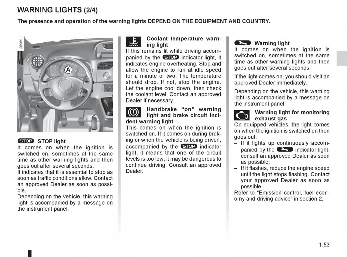 Renault Kangoo II 2 owners manual / page 59