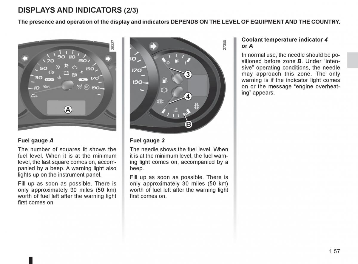 Renault Kangoo II 2 owners manual / page 63