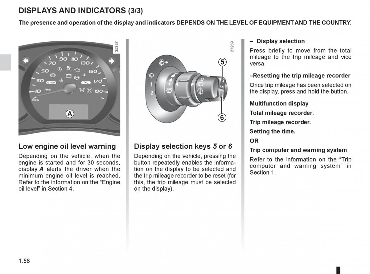 Renault Kangoo II 2 owners manual / page 64