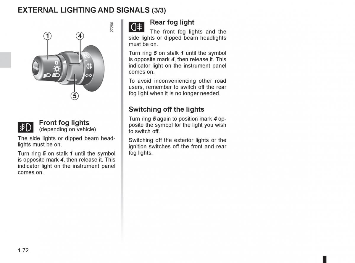 Renault Kangoo II 2 owners manual / page 78