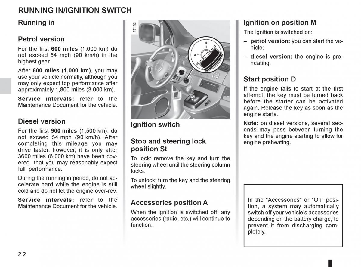 Renault Kangoo II 2 owners manual / page 88