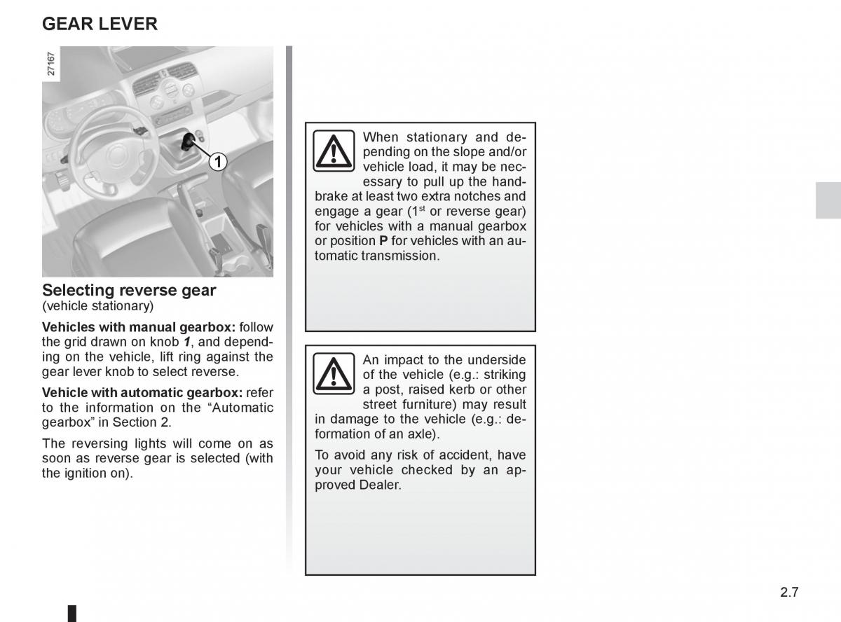 Renault Kangoo II 2 owners manual / page 93