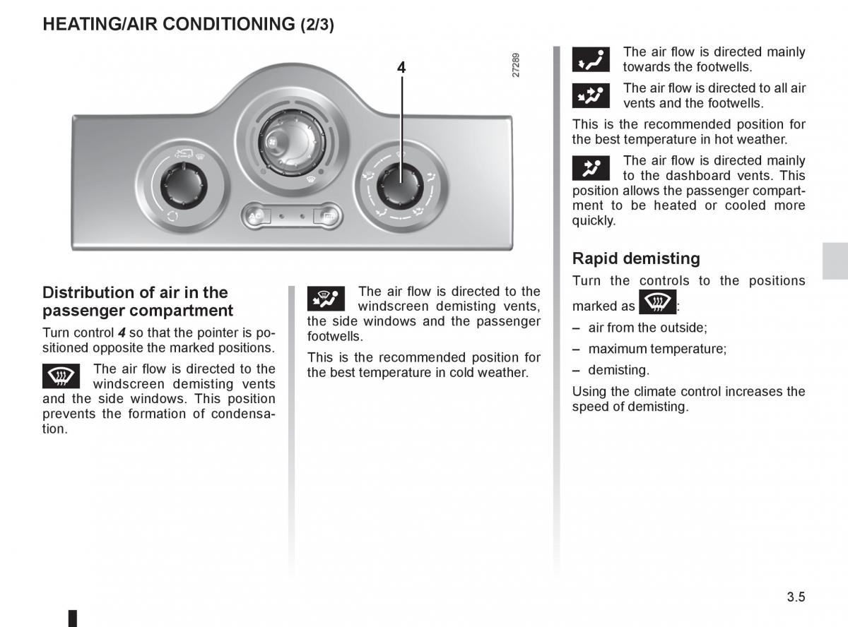 Renault Kangoo II 2 owners manual / page 121