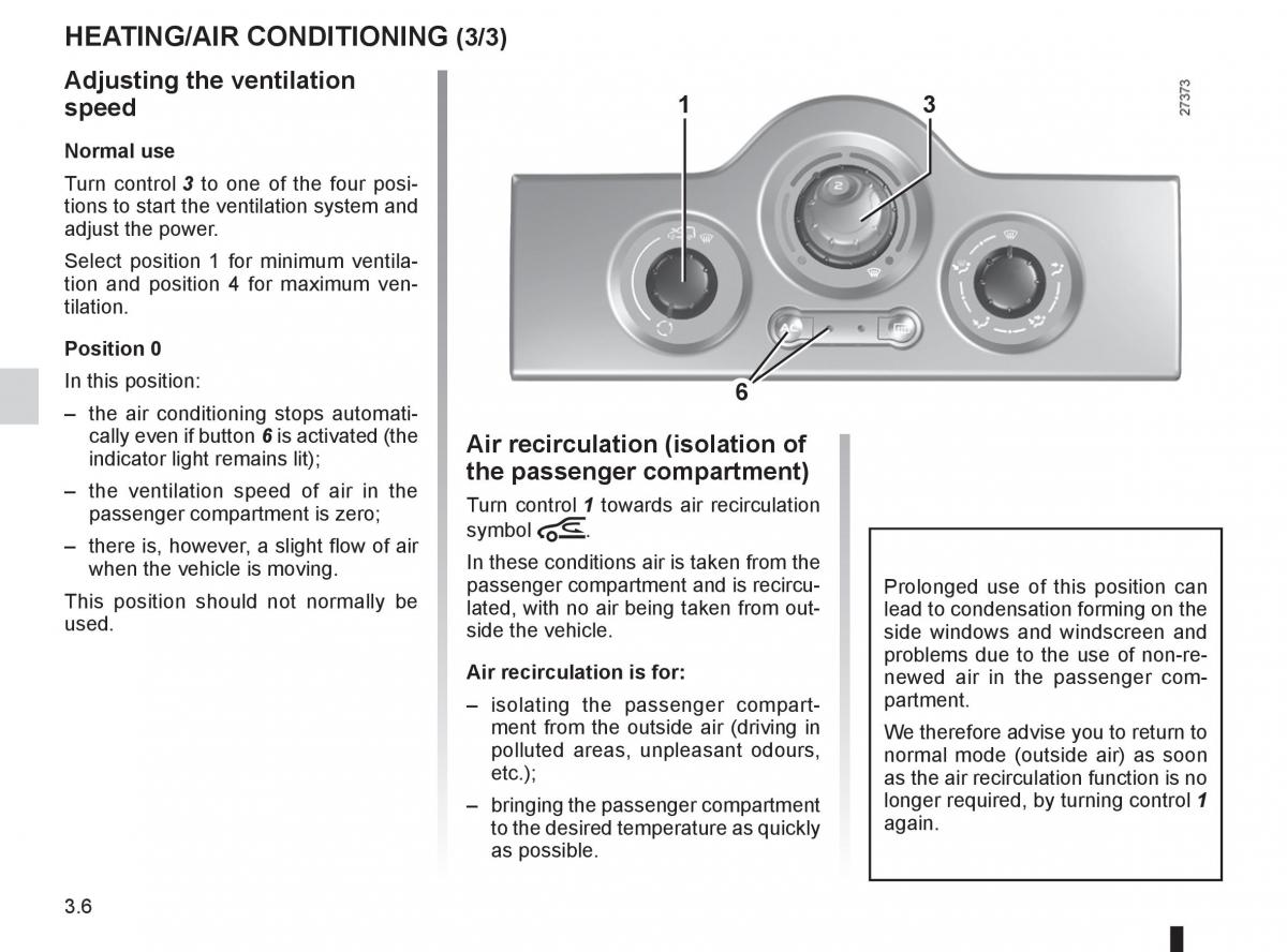 Renault Kangoo II 2 owners manual / page 122