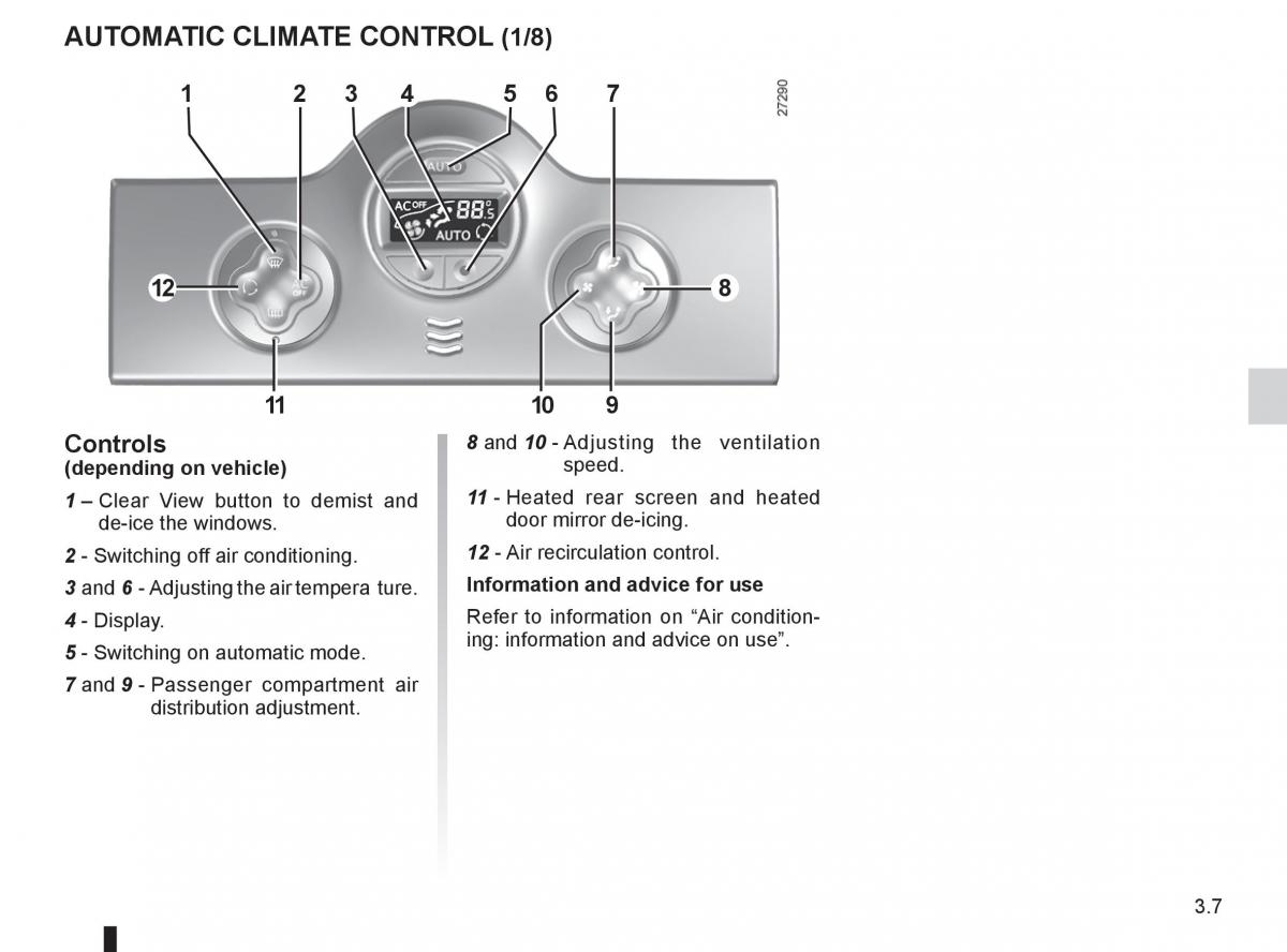 Renault Kangoo II 2 owners manual / page 123