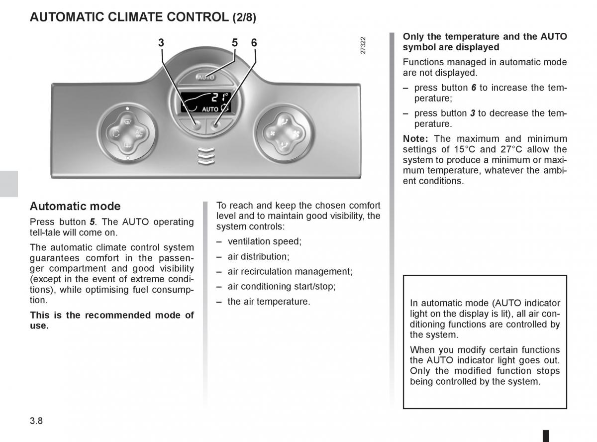 Renault Kangoo II 2 owners manual / page 124