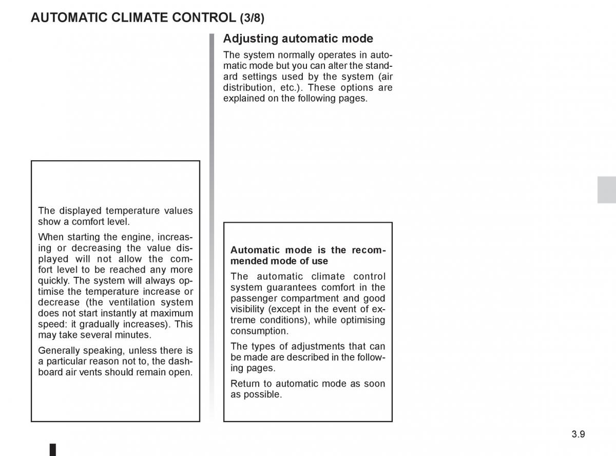 Renault Kangoo II 2 owners manual / page 125