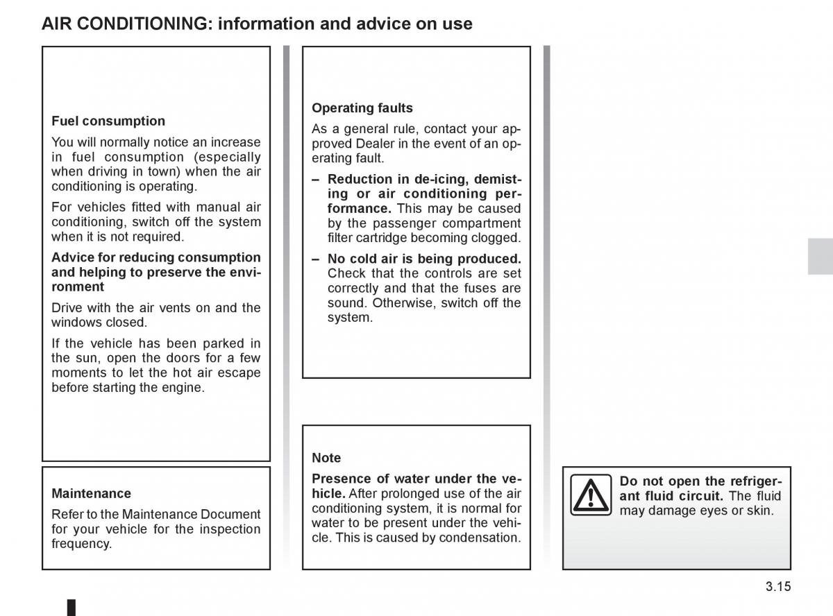 Renault Kangoo II 2 owners manual / page 131