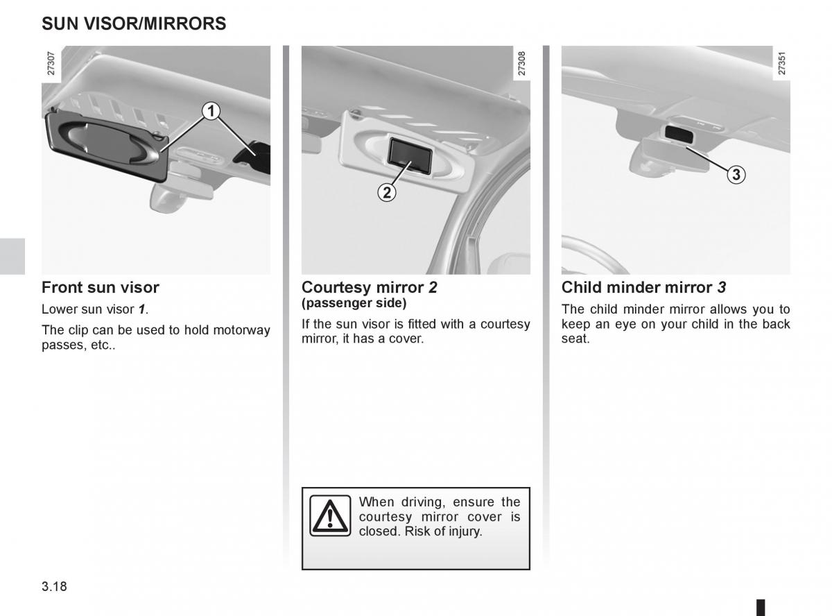 Renault Kangoo II 2 owners manual / page 134