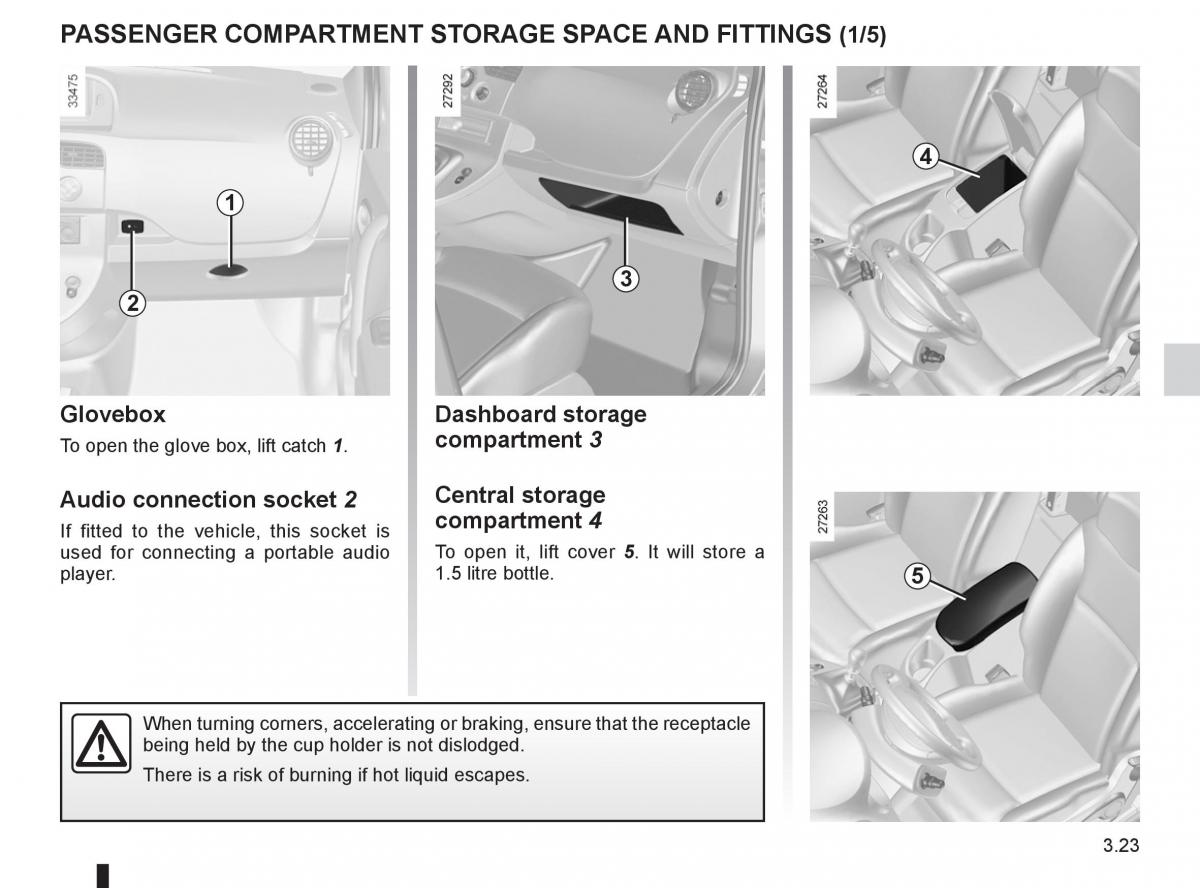 Renault Kangoo II 2 owners manual / page 139