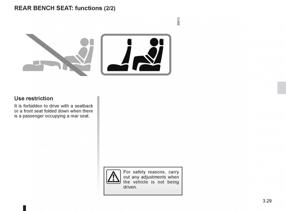 Renault Kangoo II 2 owners manual / page 145