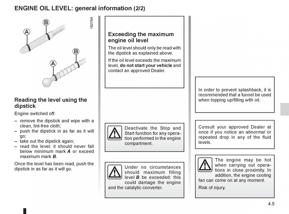 Renault Kangoo II 2 owners manual / page 157