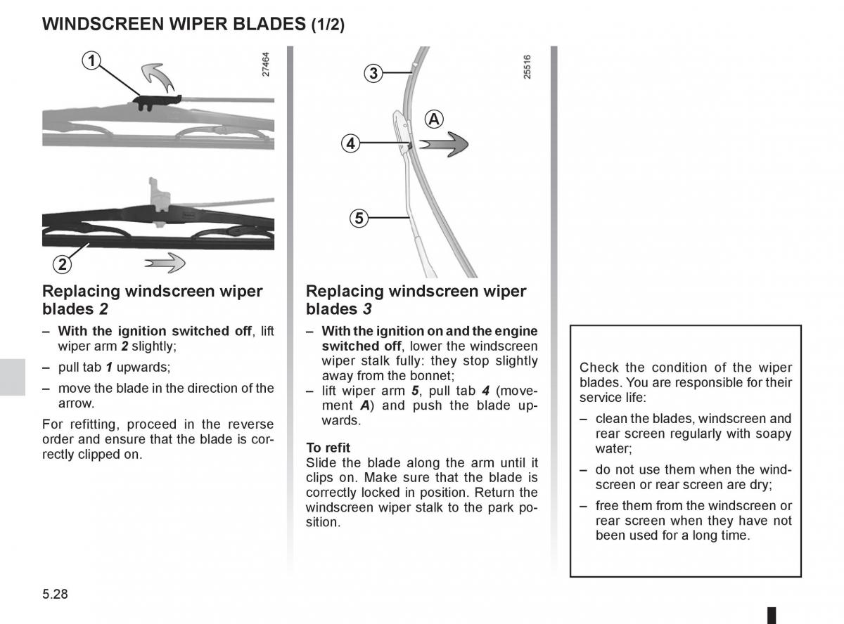 Renault Kangoo II 2 owners manual / page 198