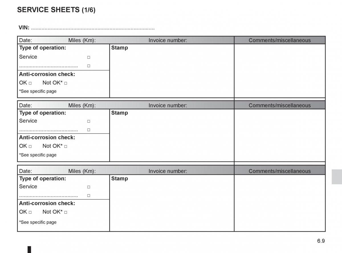 Renault Kangoo II 2 owners manual / page 219