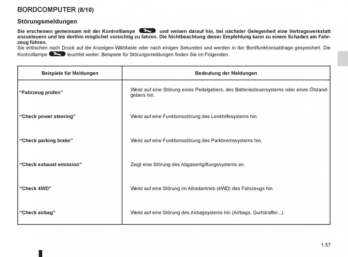 Renault Koleos Handbuch / page 63