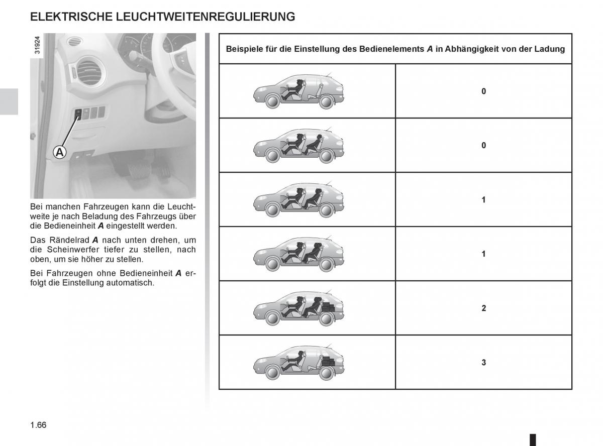 Renault Koleos Handbuch / page 72