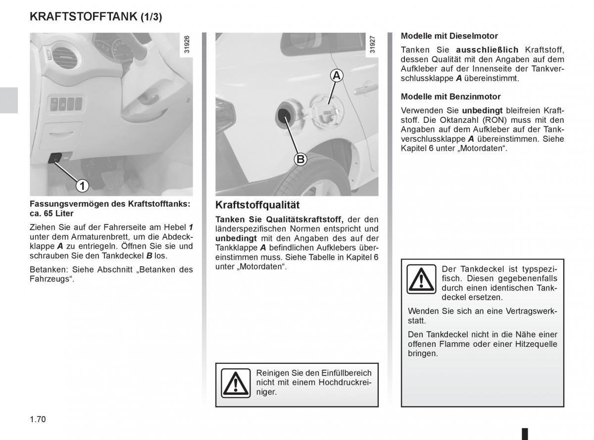 Renault Koleos Handbuch / page 76