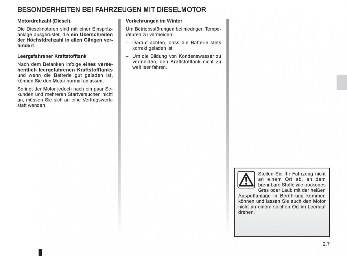 Renault Koleos Handbuch / page 85