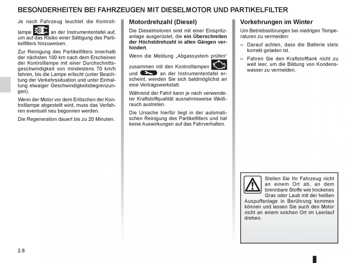 Renault Koleos Handbuch / page 86