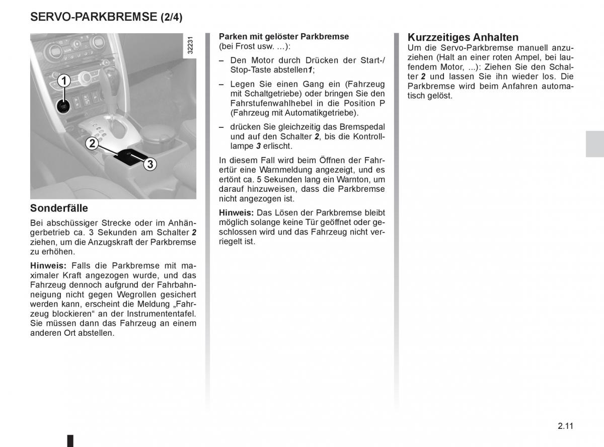 Renault Koleos Handbuch / page 89