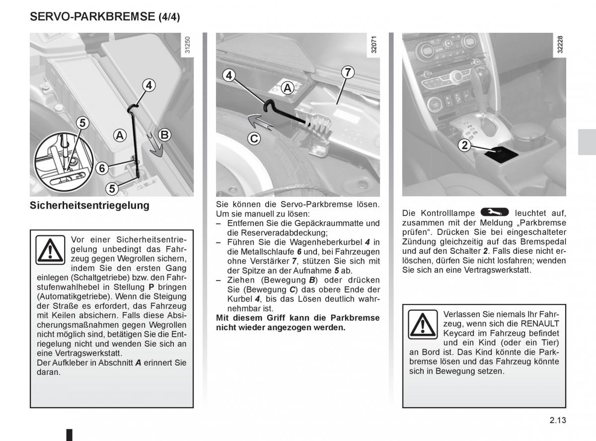 Renault Koleos Handbuch / page 91