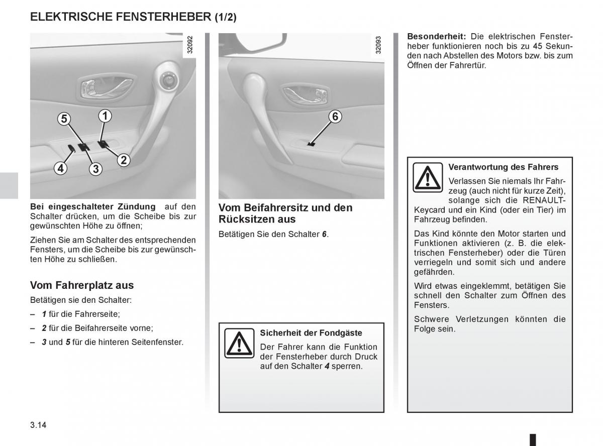 Renault Koleos Handbuch / page 134